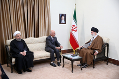 دیدار رئیس جمهوری افغانستان و هیات همراه