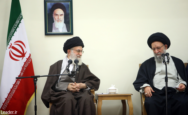 Ayatollah Khamenei receives a group of officials from GHolestan Province.