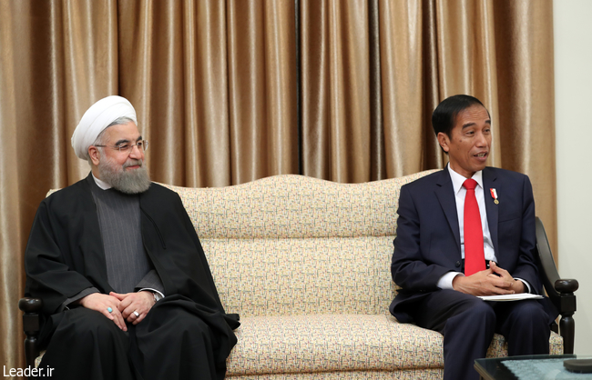 İslam İnkılabı Rehberi Endonezya Cumhurbaşkanını kabul etti