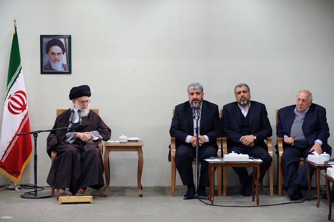 دیدار رهبران گروههای جهادی و مبارز فلسطینی