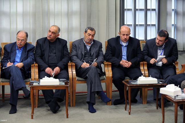 دیدار رهبران گروههای جهادی و مبارز فلسطینی