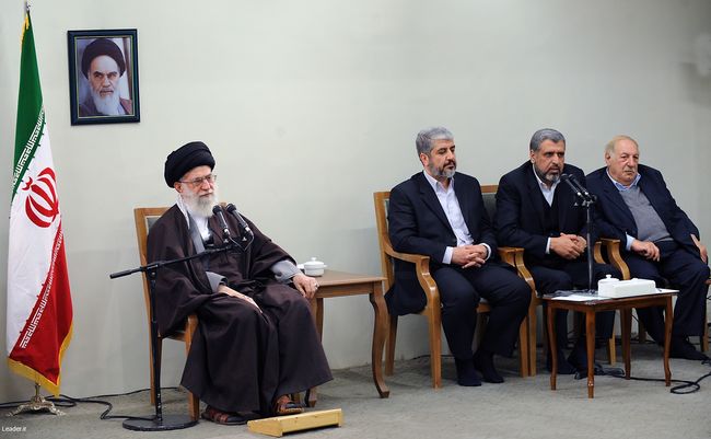 دیدار رهبران گروههای جهادی و مبارز فلسطینی
