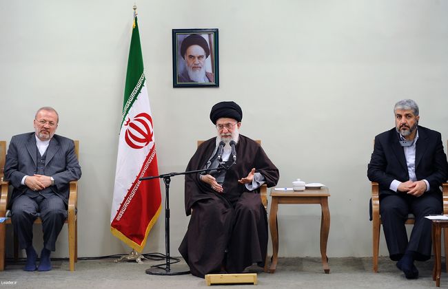دیدار رهبران گروههای جهادی و مبارز فلسطینی