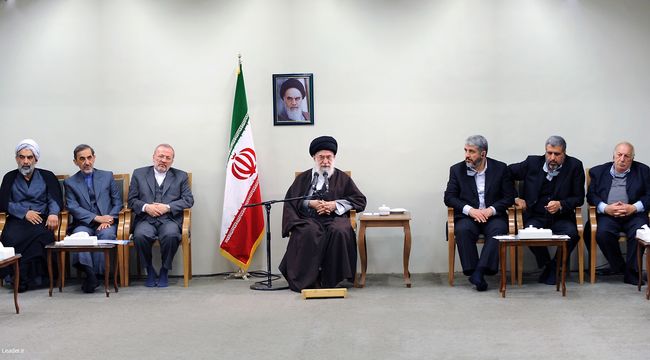 دیدار رهبران گروههای جهادی و مبارز فلسطینی