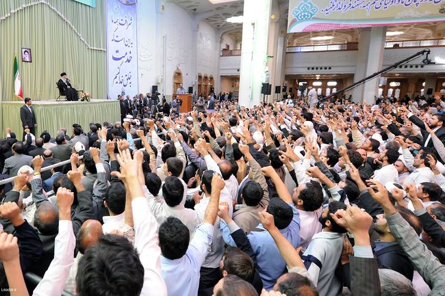 دیدار مسئولان و مدیران رده های مختلف دستگاه های اجرایی و اداری