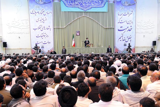 دیدار مسئولان و مدیران رده های مختلف دستگاه های اجرایی و اداری