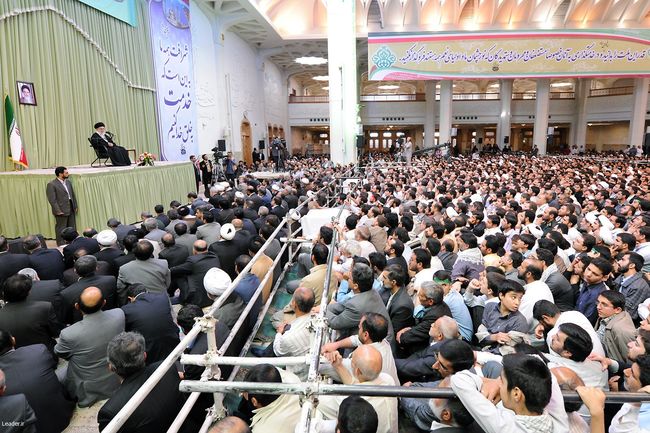 دیدار مسئولان و مدیران رده های مختلف دستگاه های اجرایی و اداری
