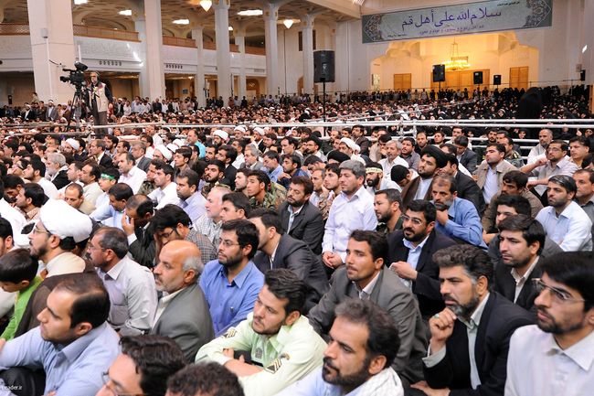 دیدار مسئولان و مدیران رده های مختلف دستگاه های اجرایی و اداری