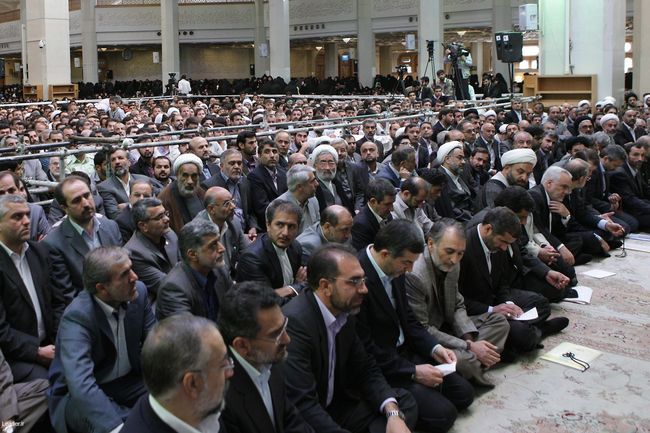 دیدار مسئولان و مدیران رده های مختلف دستگاه های اجرایی و اداری
