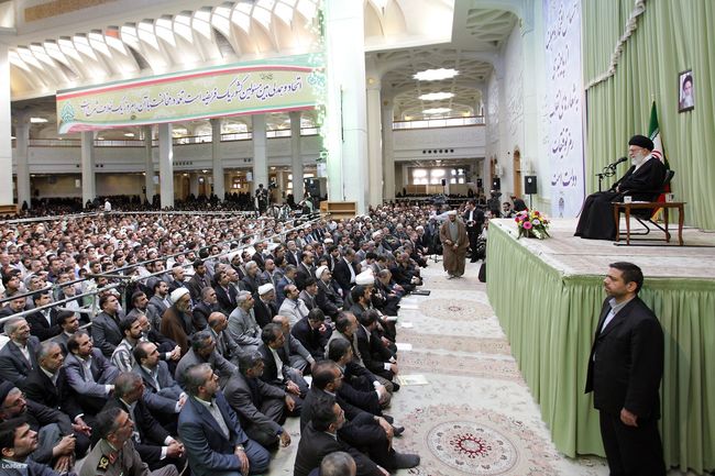 دیدار مسئولان و مدیران رده های مختلف دستگاه های اجرایی و اداری