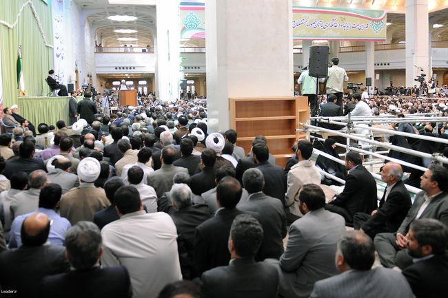 دیدار مسئولان و مدیران رده های مختلف دستگاه های اجرایی و اداری