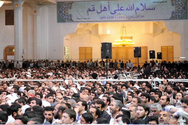 دیدار مسئولان و مدیران رده های مختلف دستگاه های اجرایی و اداری