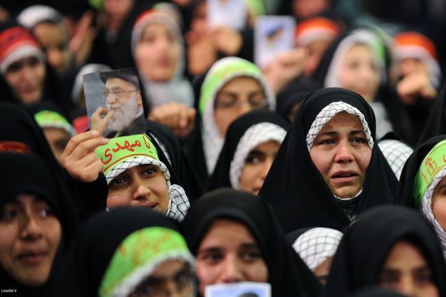 دیدار پرشور هزاران نفر از دانش آموزان