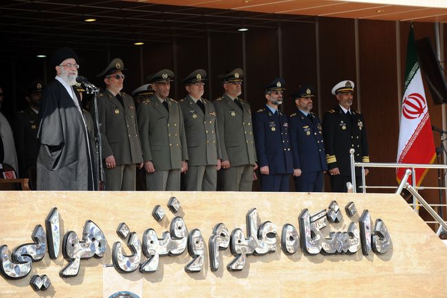 مراسم مشترک دانش آموختگی و تحلیف دانشجویان دانشگاههای افسری ارتش