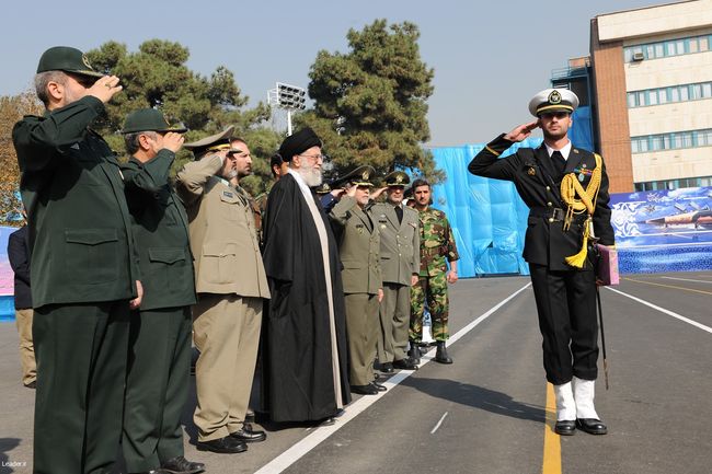 مراسم مشترک دانش آموختگی و تحلیف دانشجویان دانشگاههای افسری ارتش