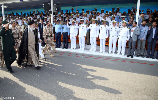 Ayatollah Khamenei attends oath-taking ceremony at Iran’s Army academies