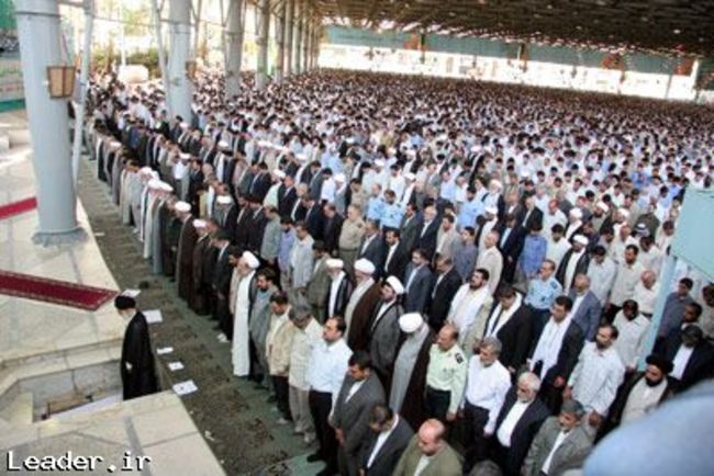 اقامه نماز جمعه تهران به امامت رهبر معظم انقلاب اسلامی