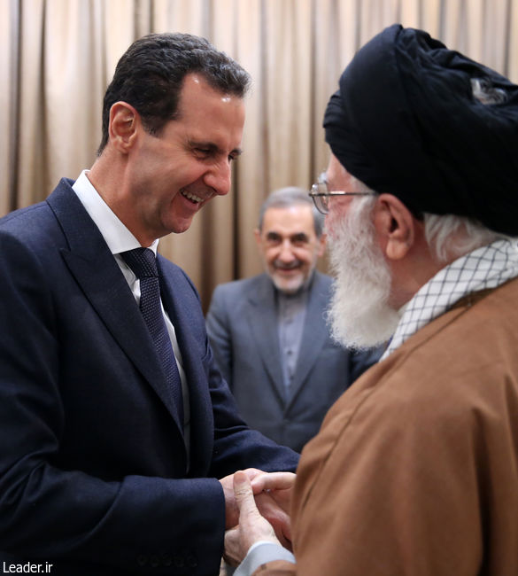 قائد الثورة الإسلامية المعظم يستقبل الرئيس السوري بشار الأسد