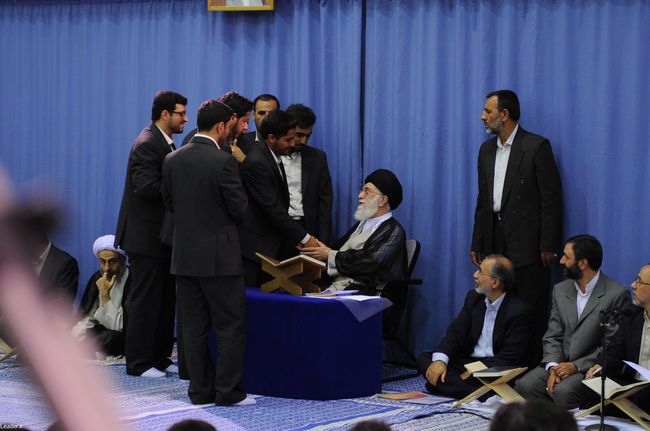 دیدار جمعی از قاریان، حافظان و اساتید قرآنی