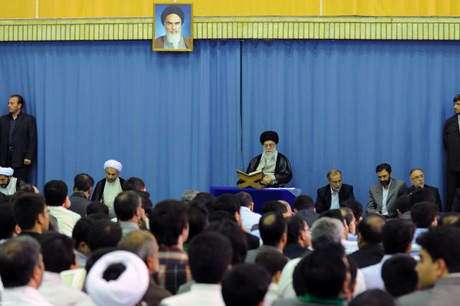 دیدار جمعی از قاریان، حافظان و اساتید قرآنی