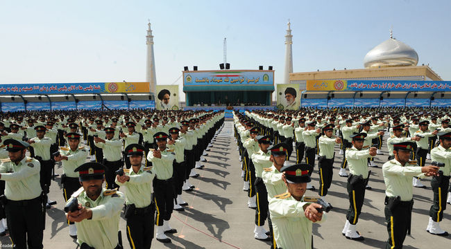 مراسم دانش آموختگی دانشجویان دانشگاه علوم انتظامی