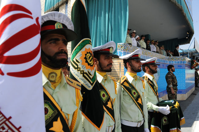 مراسم دانش آموختگی دانشجویان دانشگاه علوم انتظامی