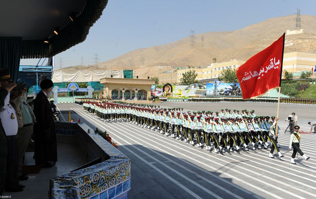 مراسم دانش آموختگی دانشجویان دانشگاه علوم انتظامی