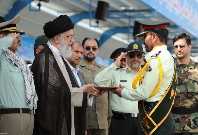 مراسم دانش آموختگی دانشجویان دانشگاه علوم انتظامی