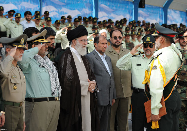 مراسم دانش آموختگی دانشجویان دانشگاه علوم انتظامی