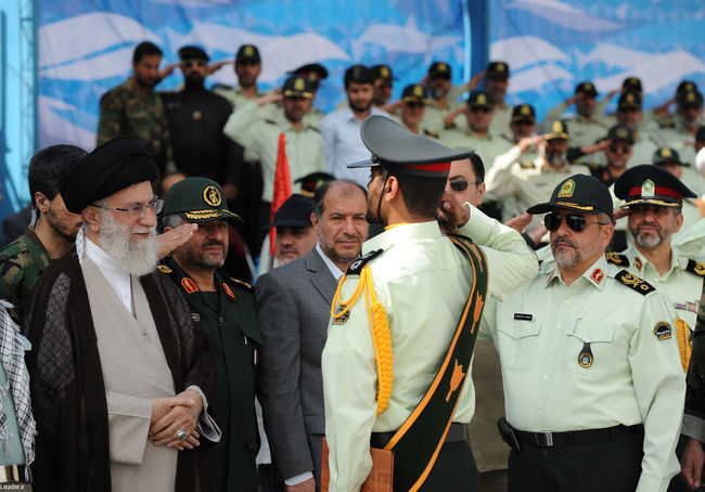 مراسم دانش آموختگی دانشجویان دانشگاه علوم انتظامی