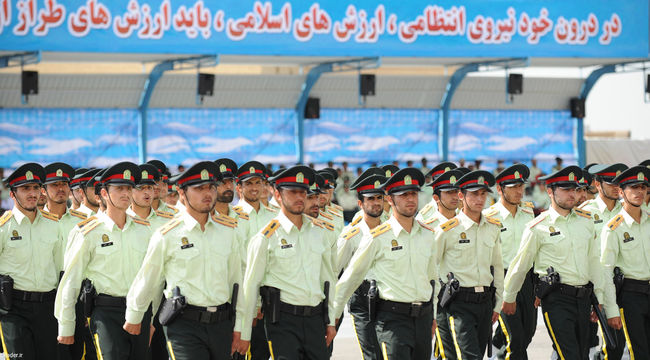 مراسم دانش آموختگی دانشجویان دانشگاه علوم انتظامی