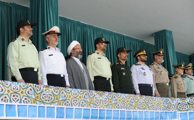 مراسم دانش آموختگی دانشجویان دانشگاه علوم انتظامی