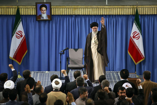دیدار استادان، محققان و پژوهشگران دانشگاه‌ها با رهبر معظم انقلاب اسلامی