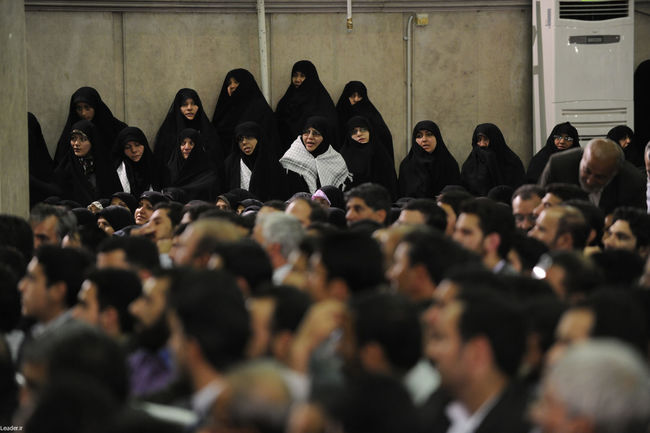 دیدار جمعی از مداحان سراسر کشور