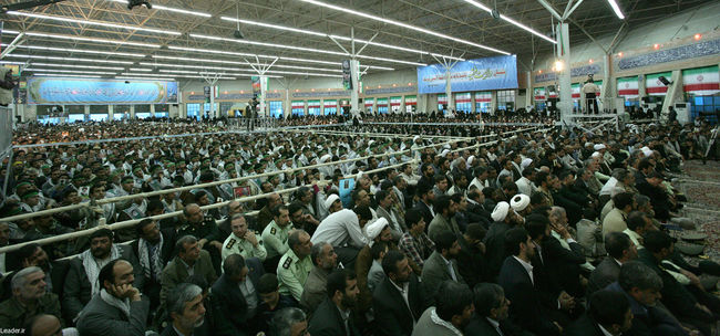 دیدار هزاران نفر از بسیجیان استان خراسان شمالی