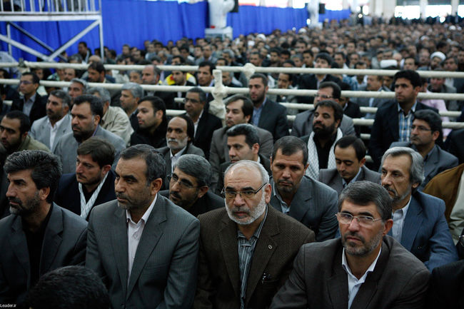 دیدار جمعی از نخبگان و برگزیدگان اقشار مختلف استان خراسان شمالی