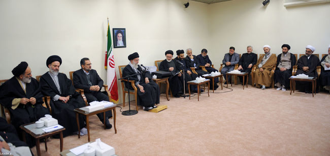 رهبر انقلاب اسلامی در ديدار مسئولان و دست اندركاران حج