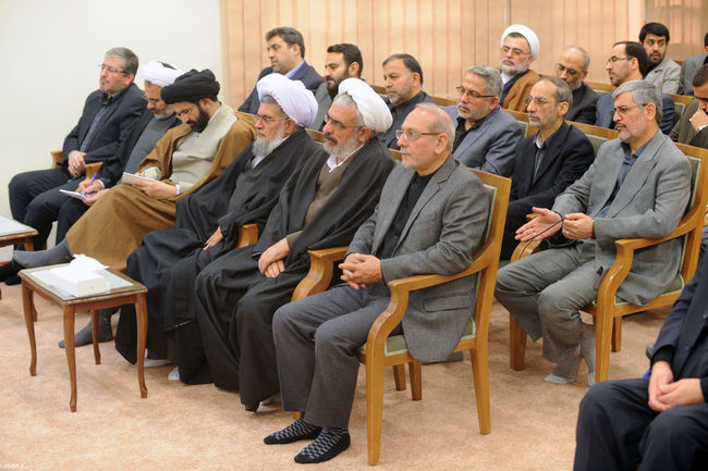 رهبر انقلاب اسلامی در ديدار مسئولان و دست اندركاران حج