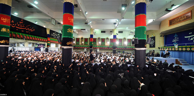 رهبر انقلاب در دیدار صدها نفر از فعالان طرح شجره طيبه صالحين بسیج