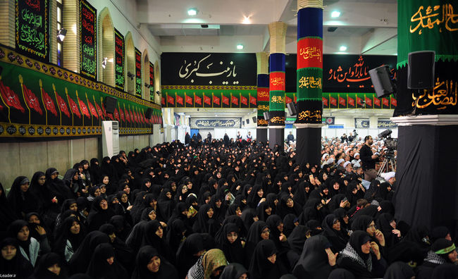 رهبر انقلاب در دیدار صدها نفر از فعالان طرح شجره طيبه صالحين بسیج