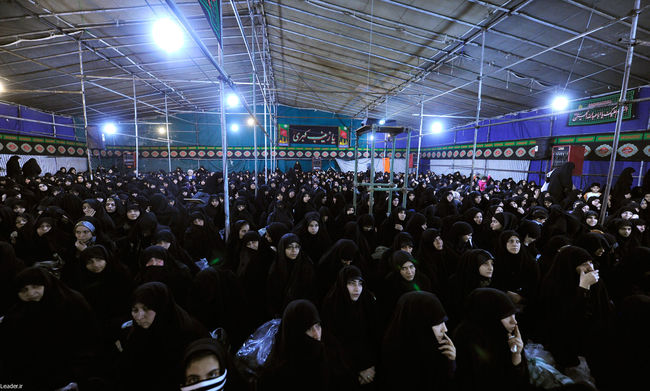 مراسم سوگواری حضرت اباعبدالله الحسین علیه السلام در حضور رهبر معظم انقلاب