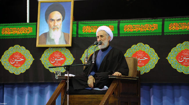مراسم سوگواری حضرت اباعبدالله الحسین علیه السلام در حضور رهبر معظم انقلاب