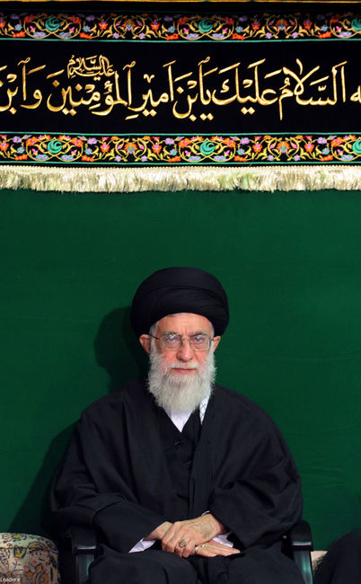 مراسم سوگواری حضرت اباعبدالله الحسین علیه السلام در حضور رهبر معظم انقلاب