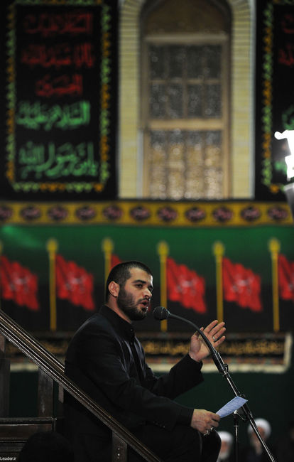 مراسم سوگواری حضرت اباعبدالله الحسین علیه السلام در حضور رهبر معظم انقلاب