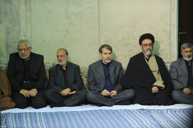 مراسم سوگواری حضرت اباعبدالله الحسین علیه السلام در حضور رهبر معظم انقلاب