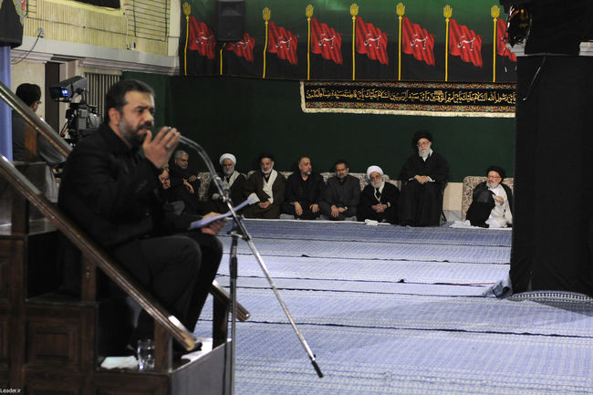 مراسم سوگواری حضرت اباعبدالله الحسین علیه السلام در حضور رهبر معظم انقلاب
