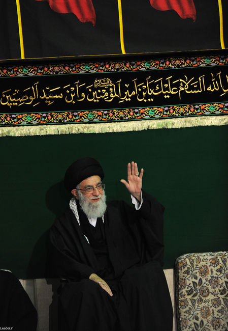 مراسم سوگواری حضرت اباعبدالله الحسین علیه السلام در حضور رهبر معظم انقلاب