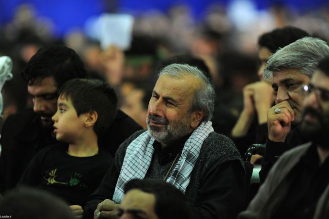 مراسم سوگواری حضرت اباعبدالله الحسین علیه السلام در حضور رهبر معظم انقلاب