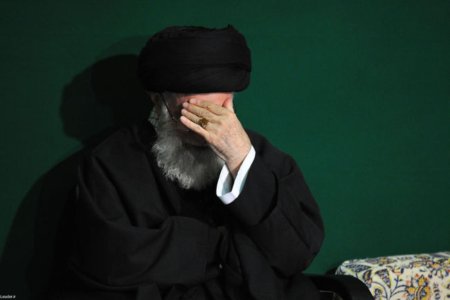 مراسم عزاداری اباعبدالله الحسین(ع) در بیت رهبر معظم انقلاب