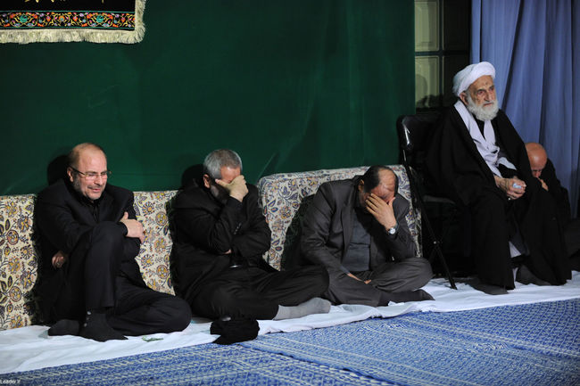 مراسم عزاداری اباعبدالله الحسین(ع) در بیت رهبر معظم انقلاب